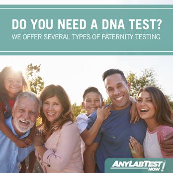 any lab test now paternity test