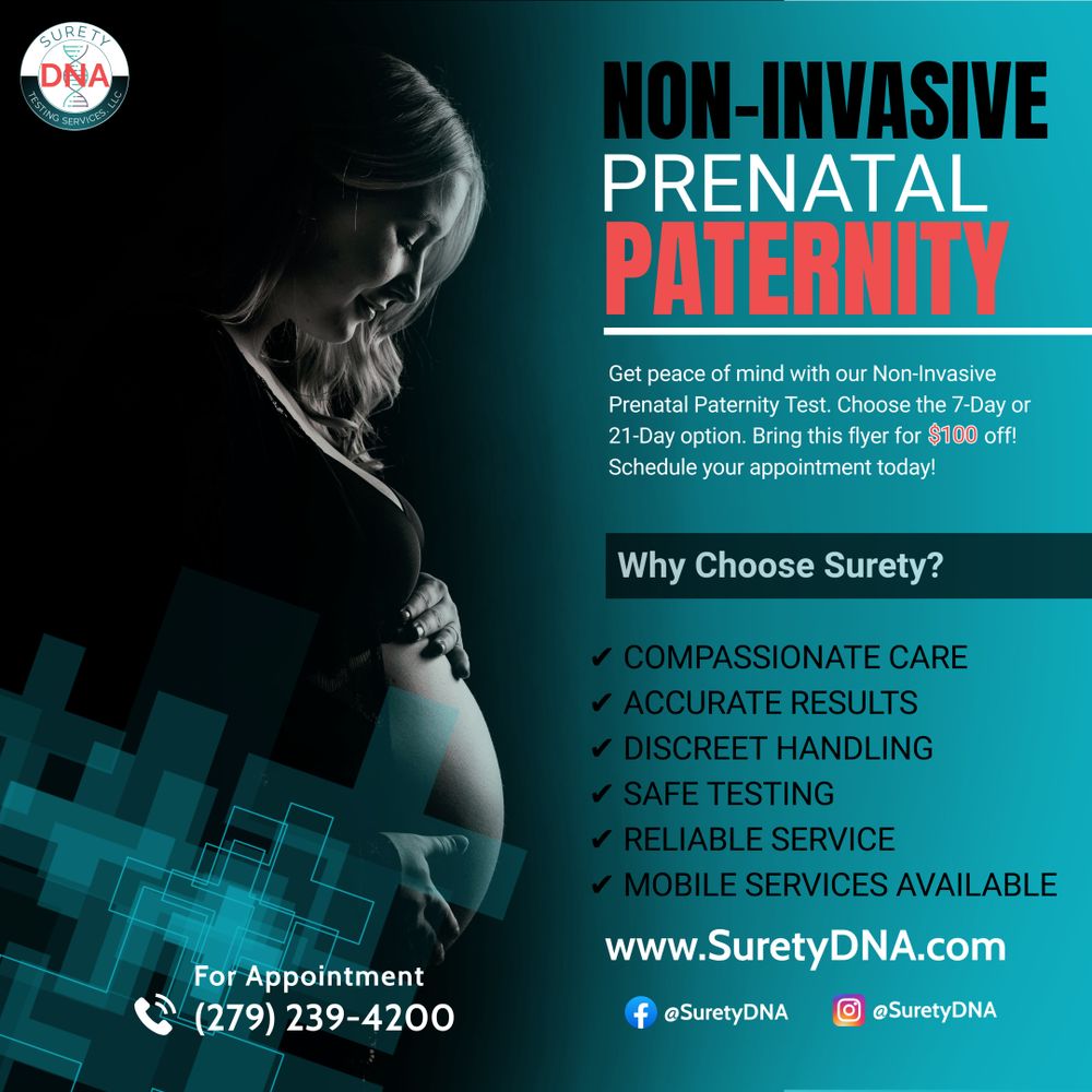 dna paternity test while pregnant near me
